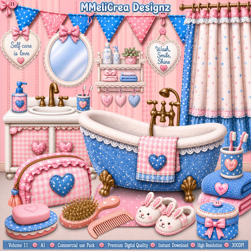 (image for) AI CU - VOL.11 - Fabric Nursery (CU4PU/PNG/PACK)